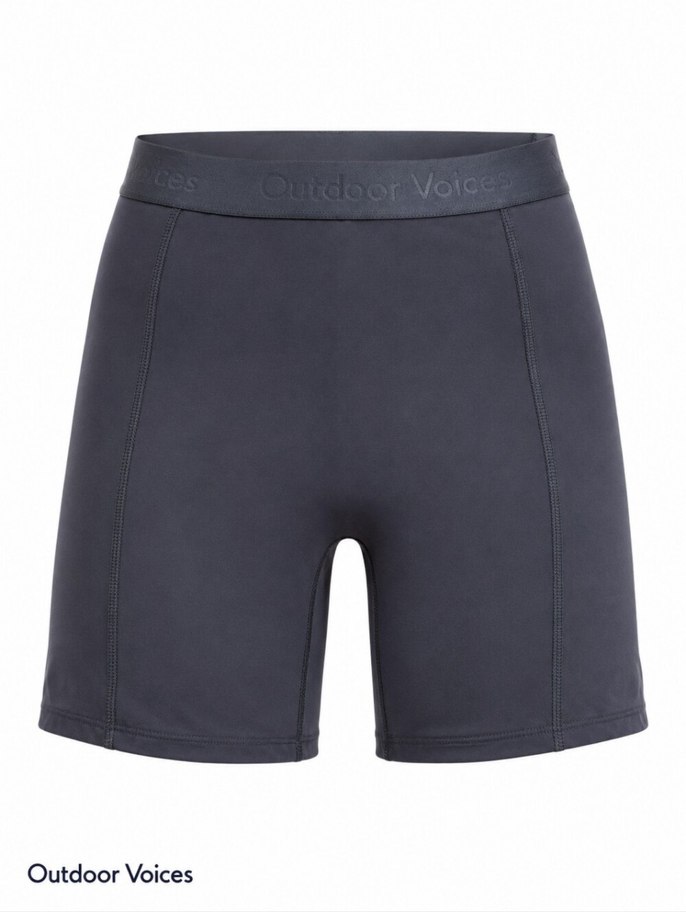 Outdoor Voices TechSweat Shorts Bike Compression Running Athletic Small Navy - Picture 1 of 7
